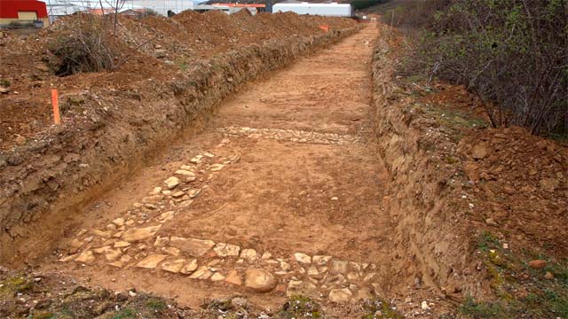 Restos romanos en San Román de Bembibre