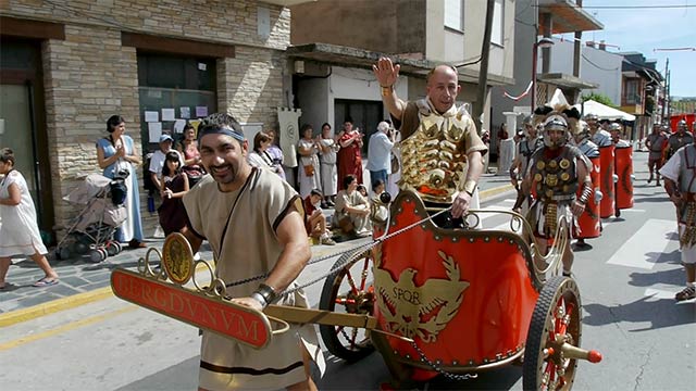 Fiesta romana en Cacabelos