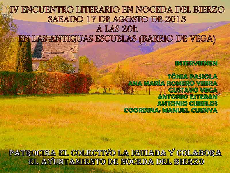 IV Encuentro Literario Noceda