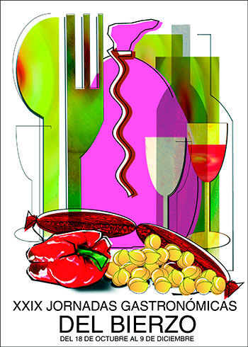 Cartel 29ª Jornadas Gastronómicas del Bierzo