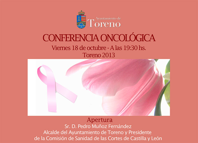 Conferencia oncología en Toreno