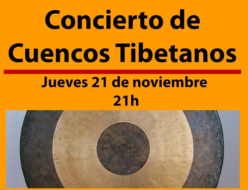 Concierto de cuencos tibetanos