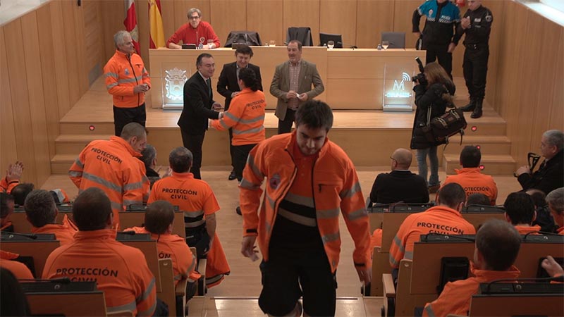 Voluntario Protección Civil Ponferrada