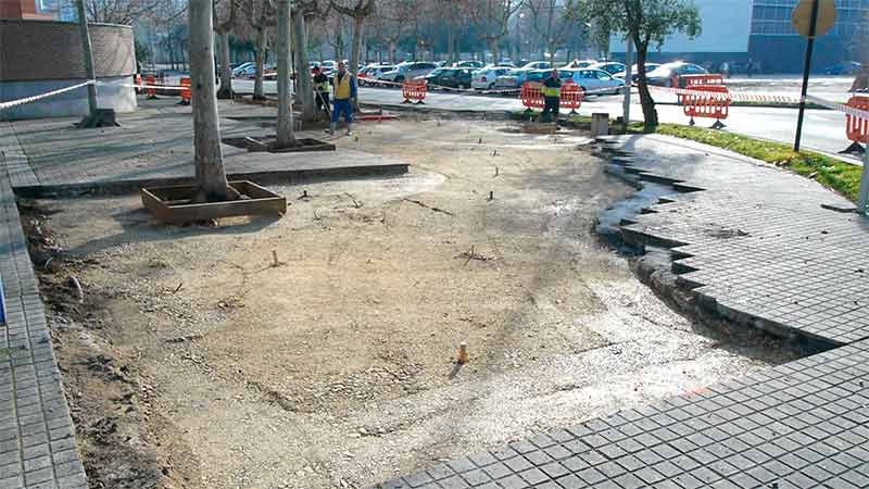 Obras calles Ponferrada