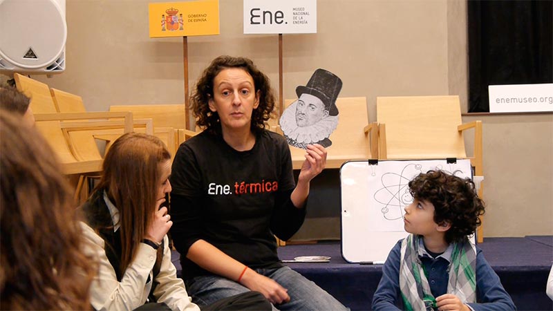 Taller de rayos en Ene-Museo- Ponferrada