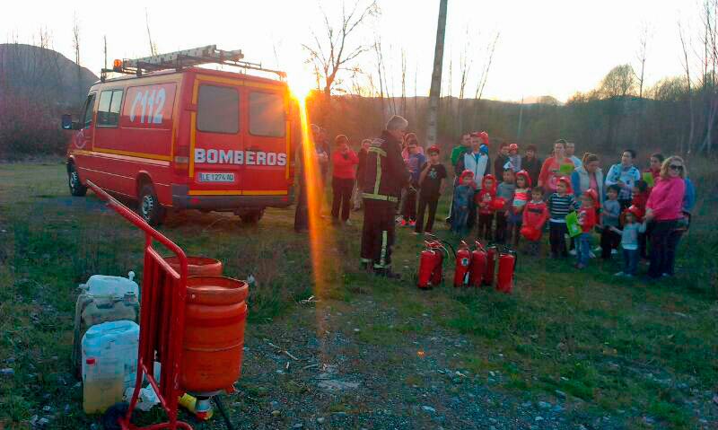 Jornadas prevención incendios en Carracedelo