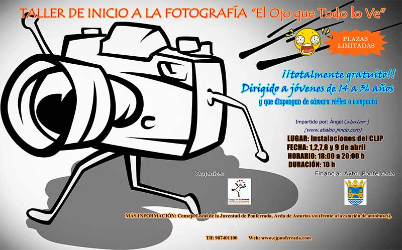 Taller de fotografía El ojo que todo lo ve