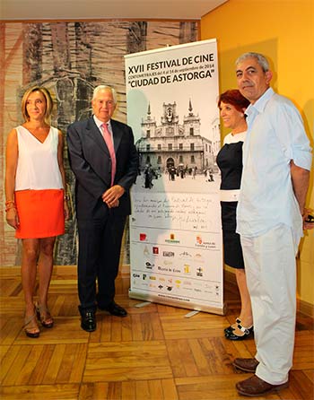 Presentación del XVII Festival de Cine de Astorga. Foto: ULE