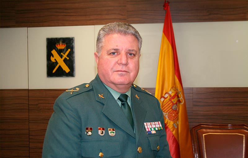 José Manuel Díez, General Jefe la Guardia Civil de Castilla y León