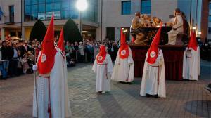 Procesión de la Santa Cena. Foto Bierzotv.