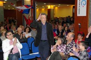 Pedro Muñuz, candidato a la alcaldía de Ponferrada por Coalición por el Bierzo. Foto Bierzotv.