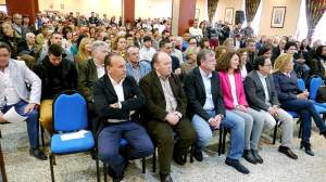 Acto de presentación de candidatos del PP del Bierzo y Laciana en Ponferrada. Foto Bierzotv.