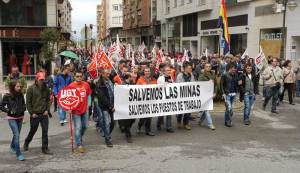 Manifestación 1 de Mayo en Ponferrada. Foto Bierzotv