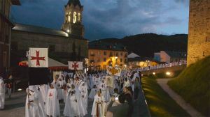 Desfile en la Noche Templaria de Ponferrada 2014. Foto Bierzotv.