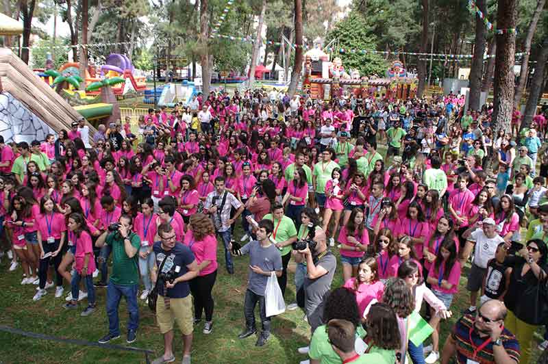 Parte de los 505 voluntarios de CIMA 2015. Foto: Raúl C.