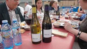 Vino de la D.O Bierzo en la degustación del Cocido Maragato. Foto: Raúl C.