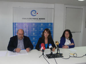 Raquel Díaz, portavoz de Coalición por el Bierzo. Foto: C.B.