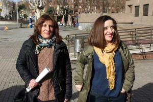 Cristina López Voces e Isabel Baílez. Foto: Raúl C.