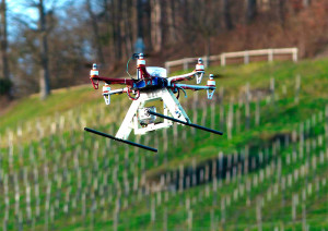 Aplicación forestal de los drones