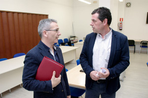 Francisco Vega y Javier Morán. Foto: Raúl C.