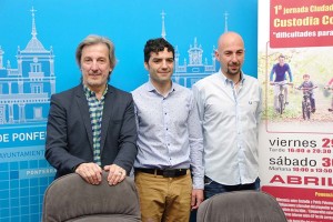 I Jornada Custodia Compartida - Pedro Muñoz, Víctor Cuevas y Salvador Castro. Foto: Raúl C.