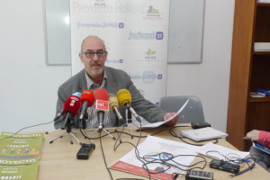 Jorge Juan Peña, presidente de Proyecto Hombre Bierzo-León. Foto: Raúl C.