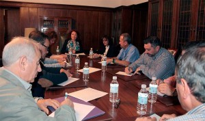 Reunión de los municipios pertenecientes al área funcional estable de Ponferrada.