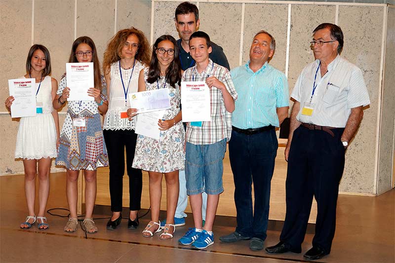 Alumnos del IES Beatriz Ossorio de Fabero premiados por la Sociedad Española de Estadística.