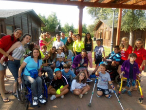 Campamento de Aspaym en el Bosque de los Sueños de Cubillos del Sil.