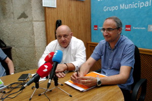 Olegario Ramón y Miguel Ángel Fernández. Foto: Raúl C.