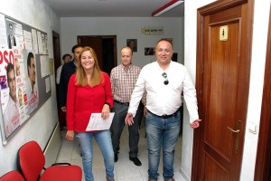 Tino Rodríguez, Agapito Encina, Gloria Acevedo y Gerardo Álvarez Coutel. Foto: Raúl C