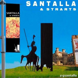 santalla-y-strarts-poster