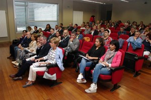 Empresarios bercianos en la reunión informativa sobre la Lanzadera financiera. Foto: Raúl C.
