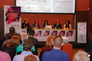 Jornadas “La intervención en emergencias en el patrimonio cultural de Castilla y León” en el Castillo de los Templarios de Ponferrada. Foto: Raúl C.