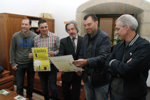 Presentación del Campeonato de Ajedrez Solidario a favor del Banco de Alimentos del Sil. Foto: Raúl C.