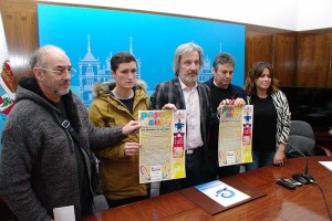 Presentación de la campaña "Paseo sin" contra el alcoholismo. Foto: Raúl C.