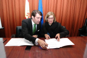 Marí Paz Martínez y Juan Carlos Suárez Quiñones. Foto: Raúl C.