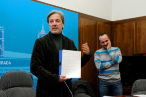 Pedro Muñoz presenta el balance de Bienestar Social correspondiente a el año 2016. Foto: Raúl C.