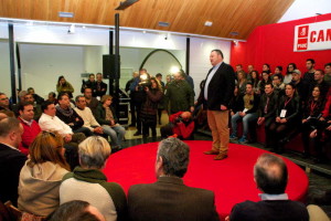 Eduardo Morán, alcalde de Camponaraya. Foto: Raúl C.