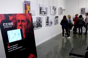 Expo 40 años de historia de CC.OO en Castilla y León. Foto: Raúl C.