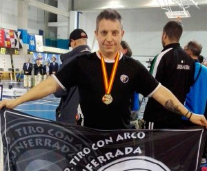 Fernando Barredo del Club de Tiro con Arco de Ponferrada.